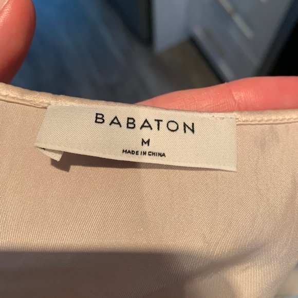 Medium Babaton Slip Dress - Champagne - Picture 2 of 2